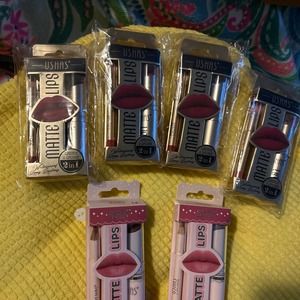 Lipstick and lip liner 2 in 1.